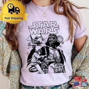 Disney Star Wars Retro A New Hope Faded Fan Unisex T-Shirt